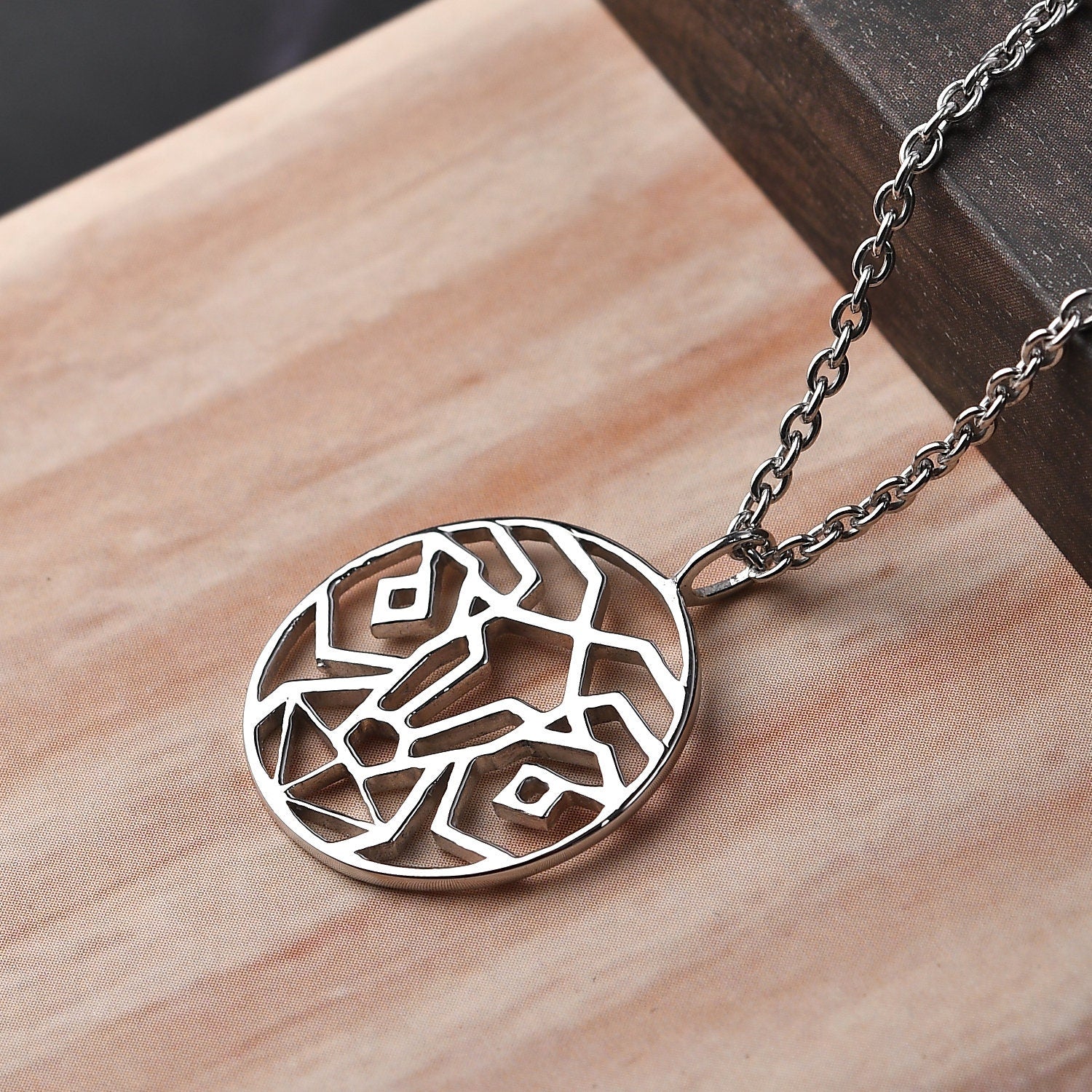 Virgo - Diamond Zodiac Constellation Pendant Necklace In 18kt Gold - Foto 10