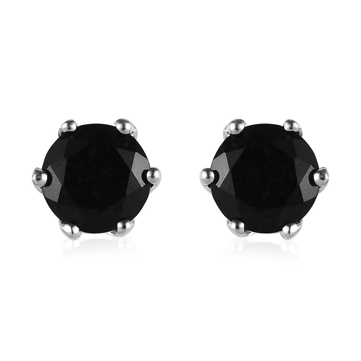 Platinum earrings studs deals