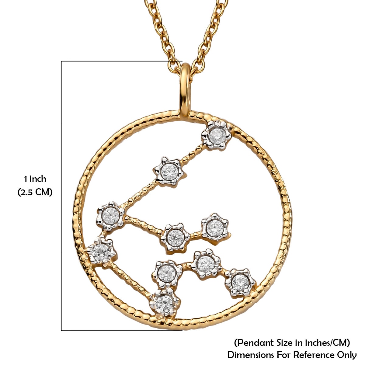 Genuine Aquarius Zodiac Necklace for Women | Celestial Necklace | Star Sign Necklace | Birthday Gift | Constellation Necklace