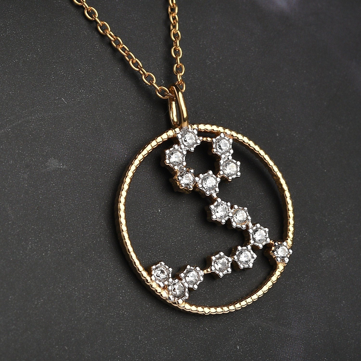 Genuine Pisces Zodiac Necklace for Women | Celestial Necklace | Star Sign Necklace | Birthday Gift | Constellation Necklace