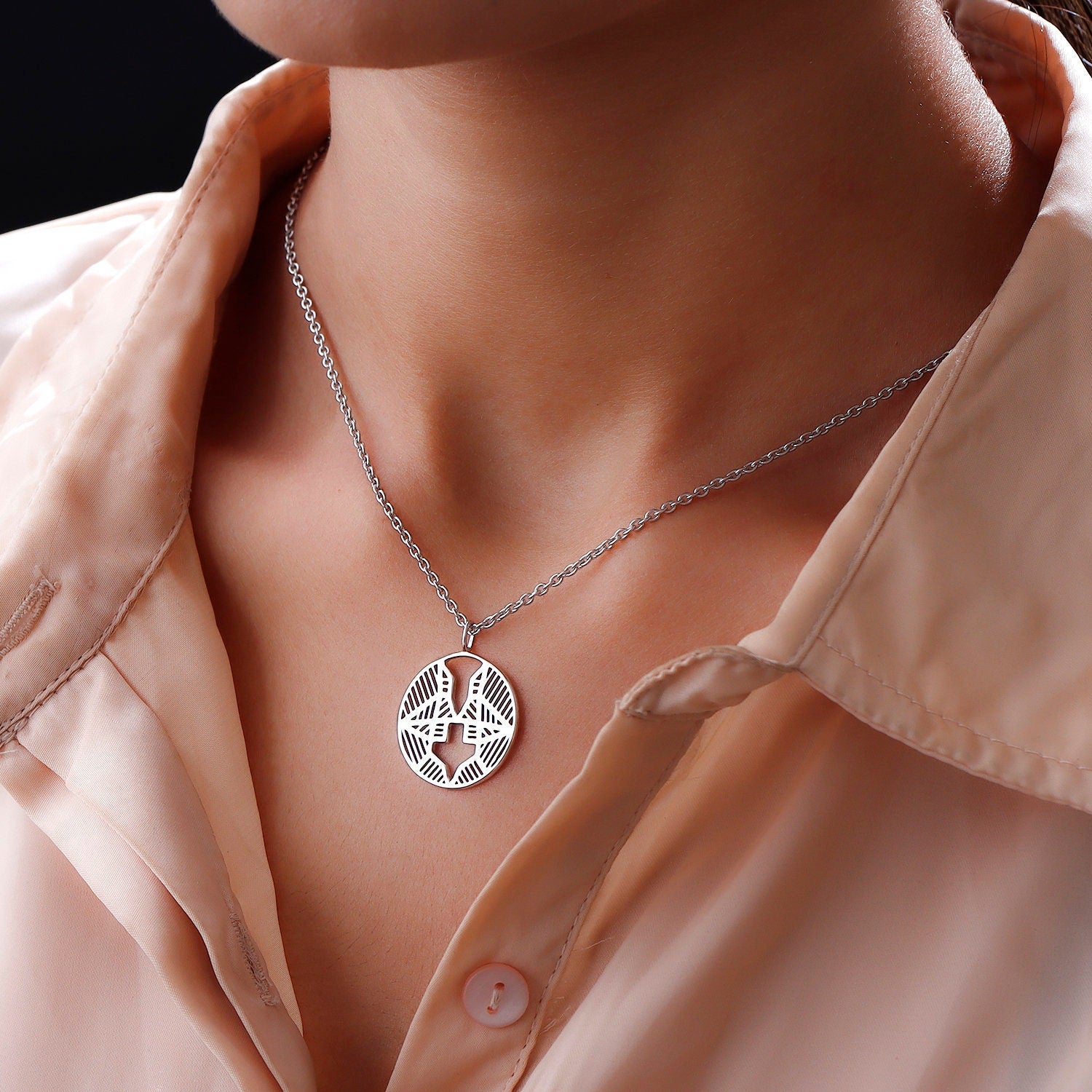 Genuine Gemini Zodiac Necklace for Men & Women| Horoscope Astrology Necklace| 925 Silver| Star Sign Necklace| Birthday Gift| Constellation