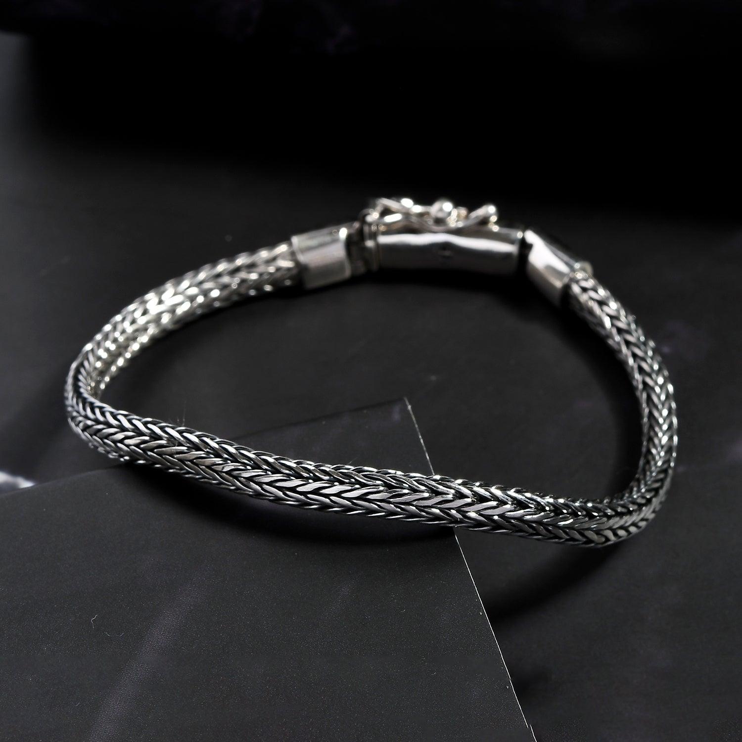 Balinese 925 Sterling Silver 4mm SNAKE Chain Bracelet - Inspiring Jewellery