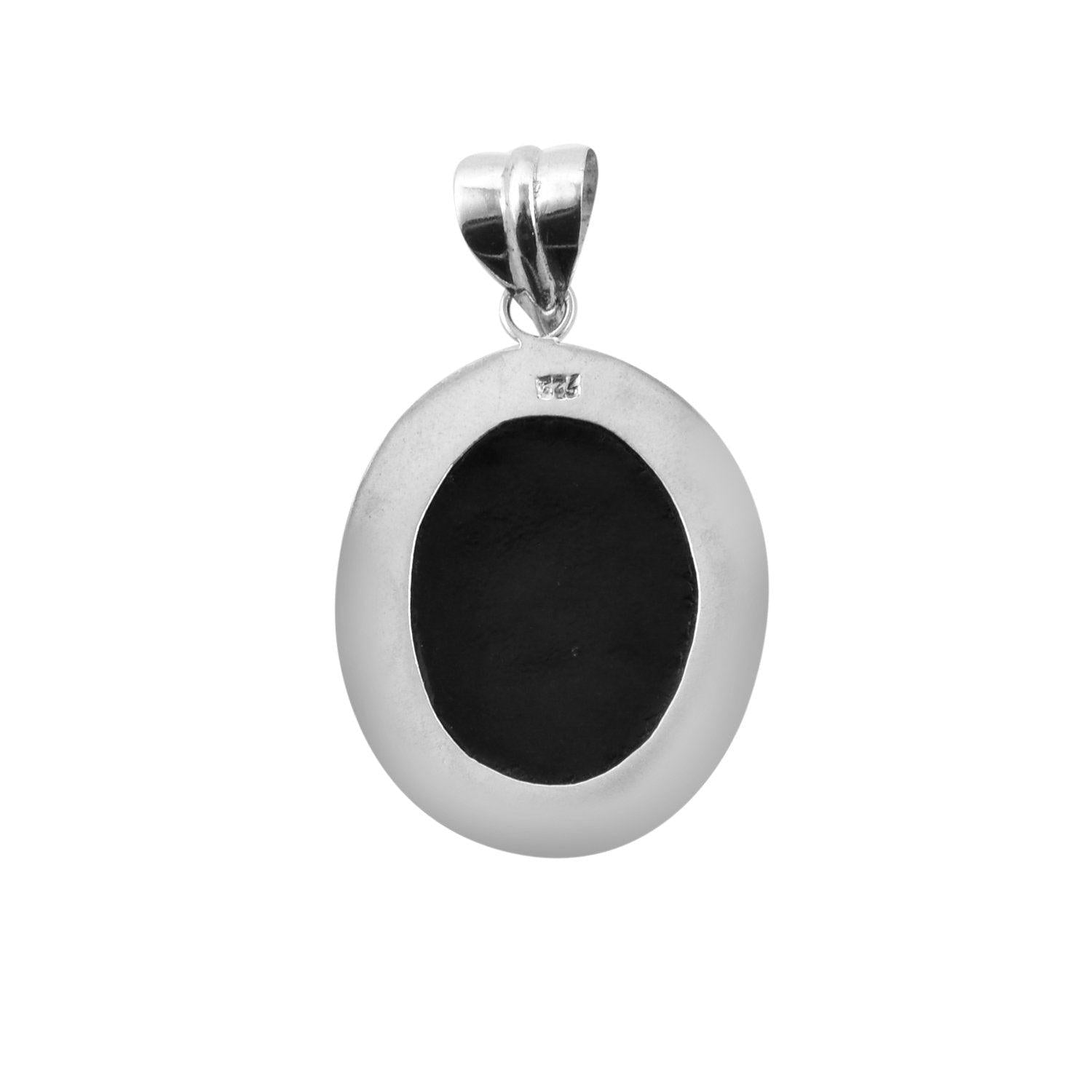 Bali Handmade ABALONE PAUA Shell Pendant in Sterling Silver - Inspiring Jewellery