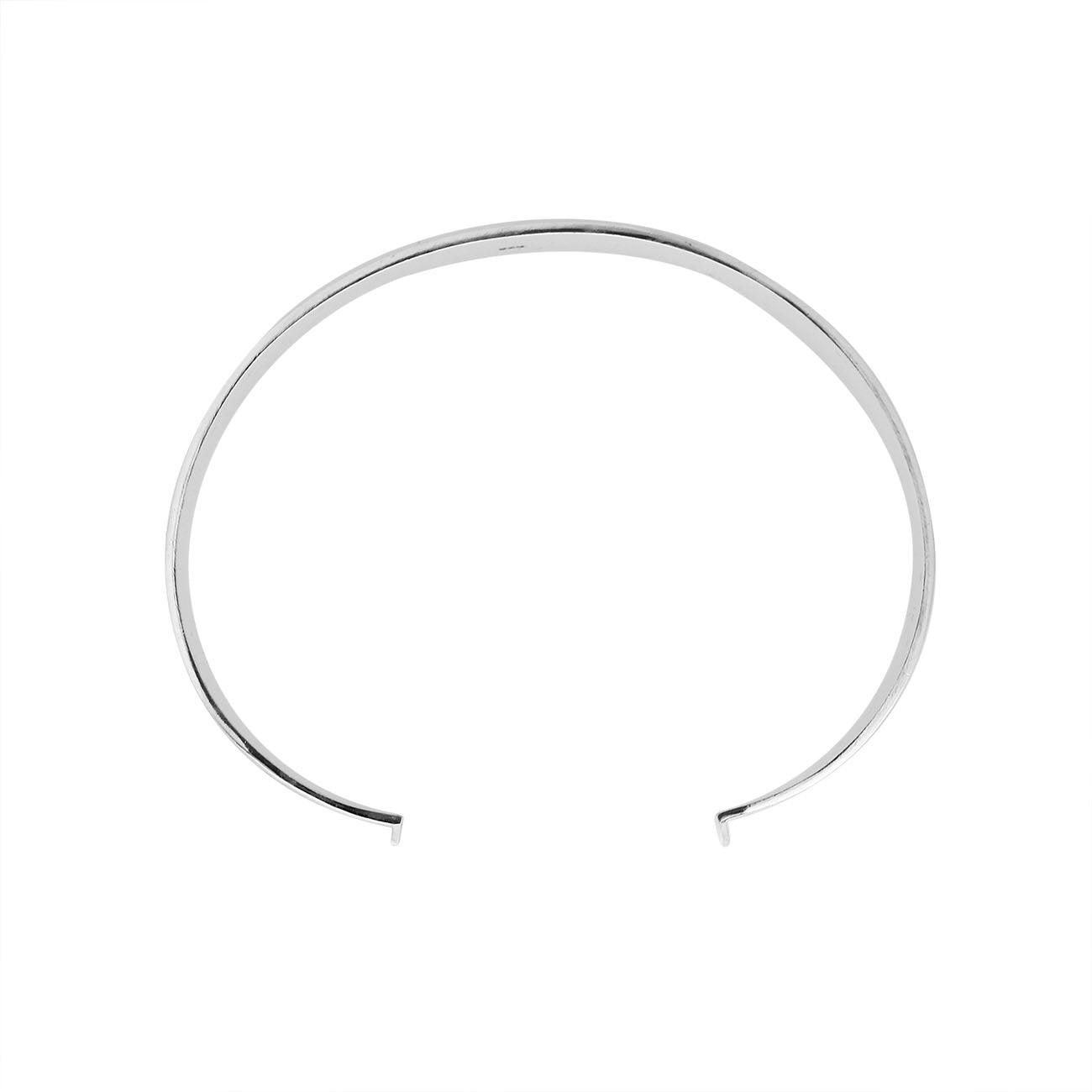 Sterling Silver Balinese Adjustable Cuff Bangle Bracelet - Inspiring Jewellery