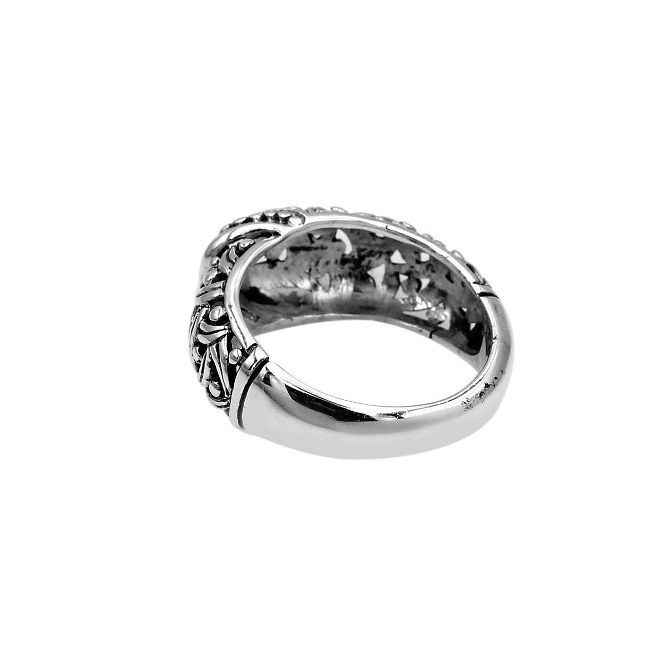 Designer Handmade BAND Ring in 925 Sterling Silver - Size L , M , N , O , P , Q - Inspiring Jewellery