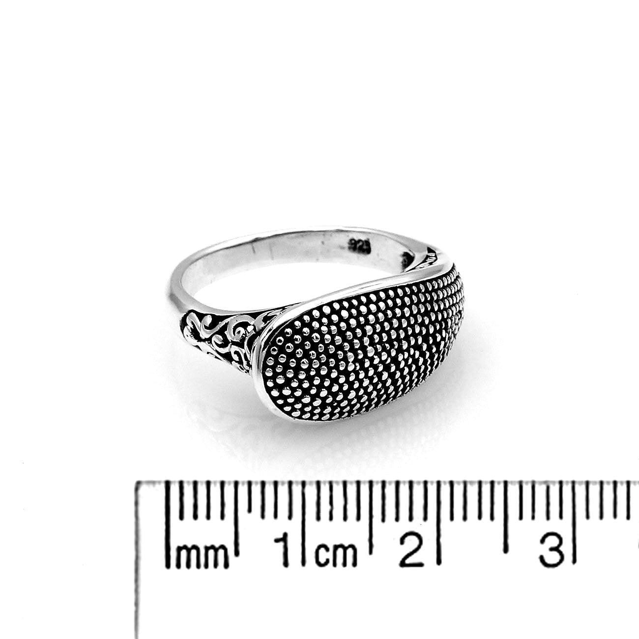 Vintage Designer Handmade BALI BAND Ring in 925 Sterling Silver - Size L , M , N , O , P , Q - Inspiring Jewellery