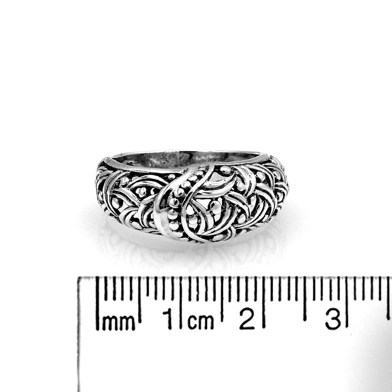 Designer Handmade BAND Ring in 925 Sterling Silver - Size L , M , N , O , P , Q - Inspiring Jewellery