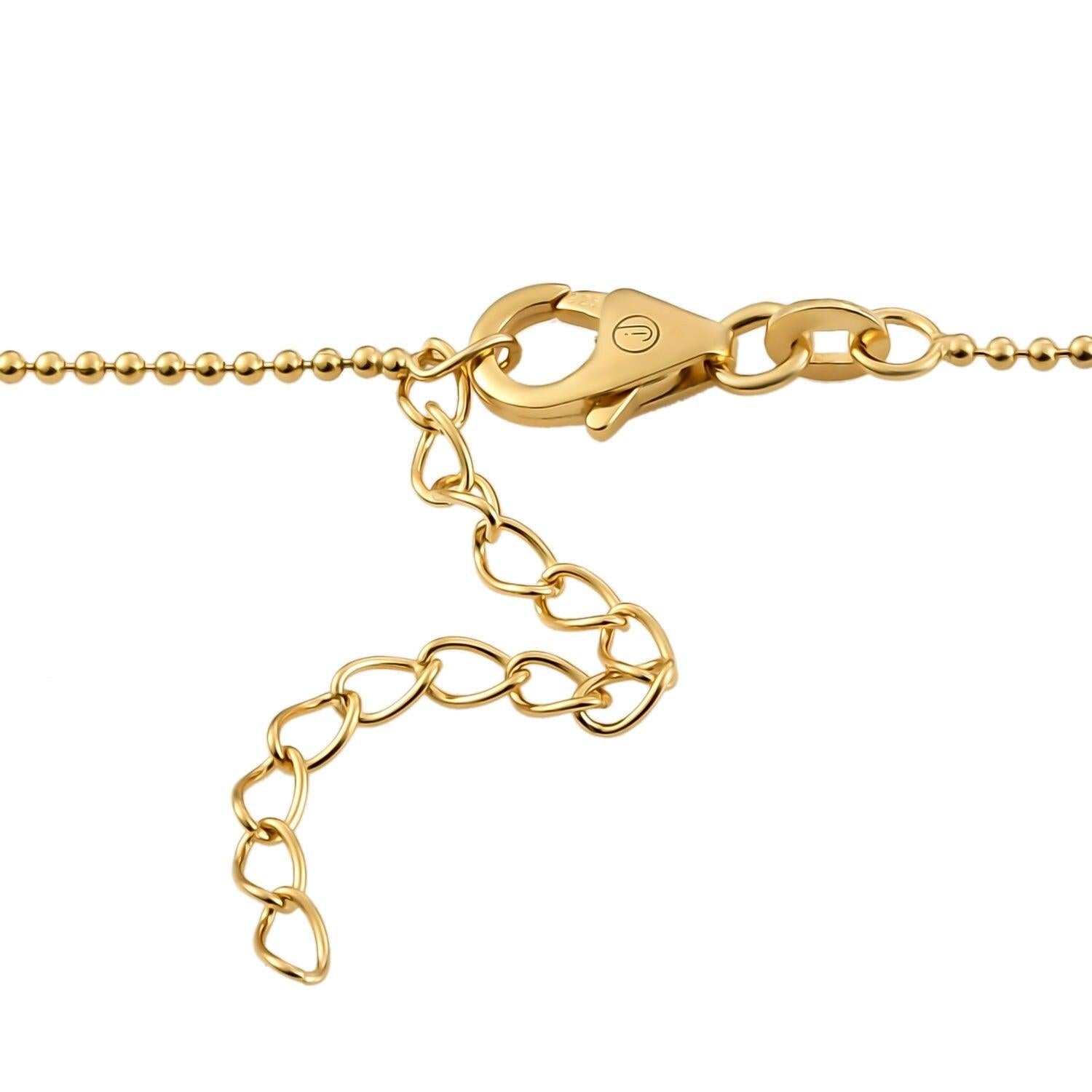 Glorious Ruby Sun Pendant Necklace Gold Plated in 925 Sterling Silver, Meaningful Jewellery - Inspiring Jewellery